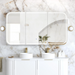 Otti LED Newport White Shaving Cabinet Premium Edition