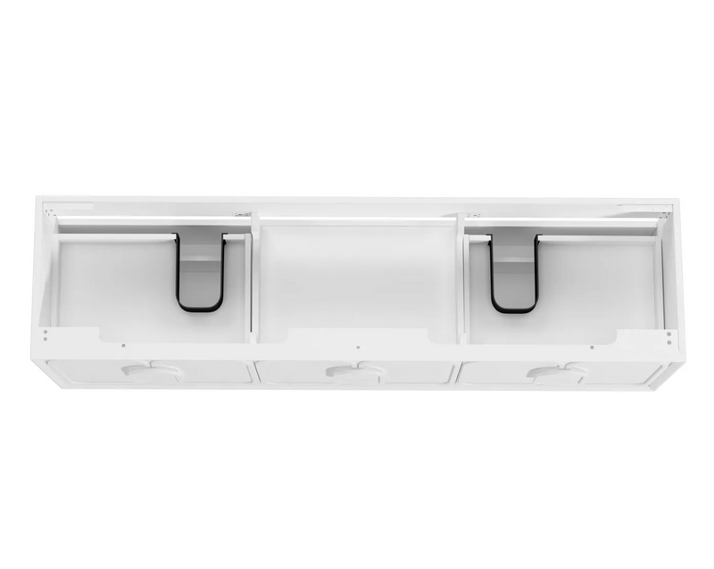 Otti Laguna Mk II Matte White Wall Hung Vanity