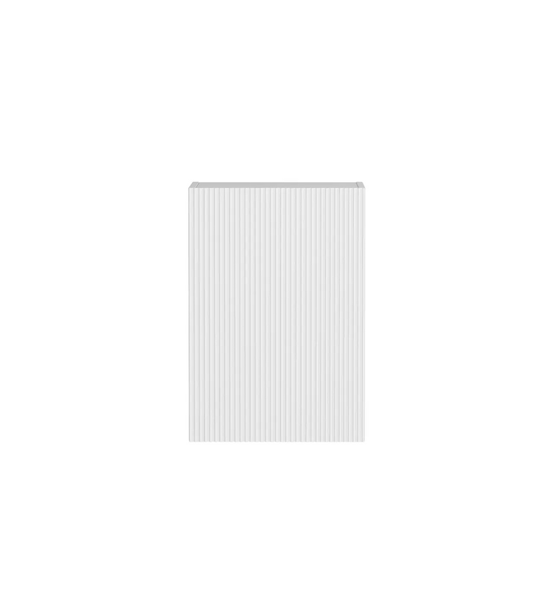 Otti Bondi Laundry Fluted White Wall Cabinet