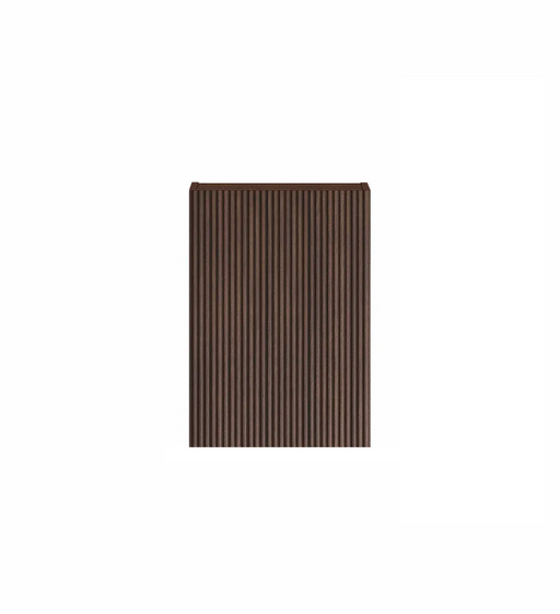 Otti Havana Laundry Sable Walnut Fluted Wall Cabinet