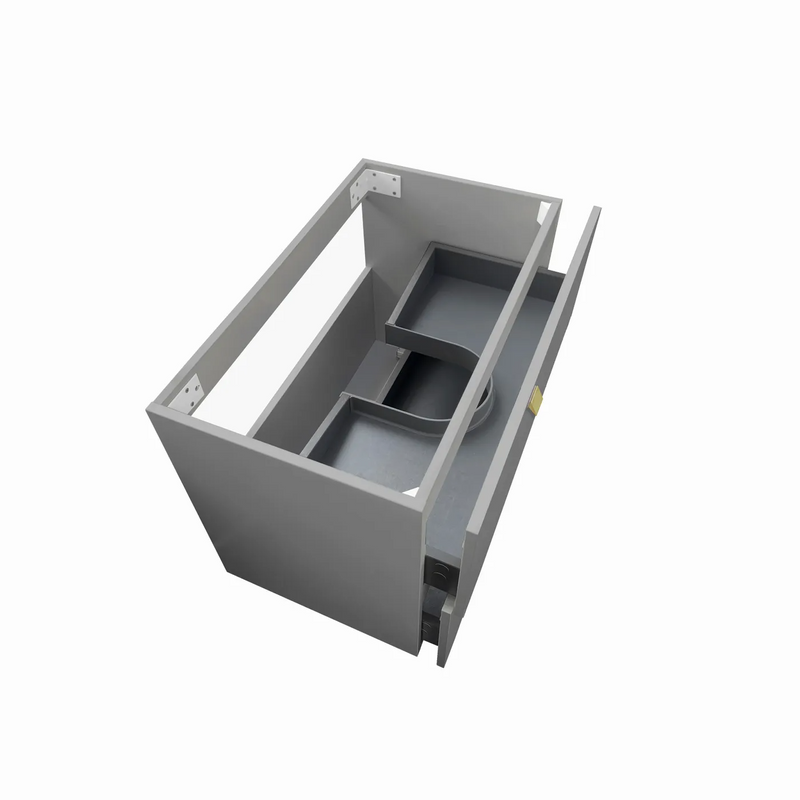 Otti Boston Light Grey Wall Hung Vanity