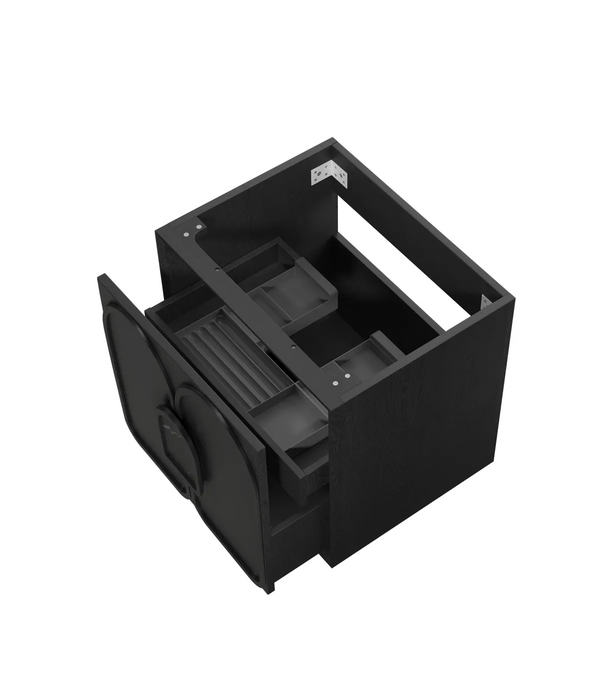 Otti Laguna Mk II Black Oak Wall Hung Vanity