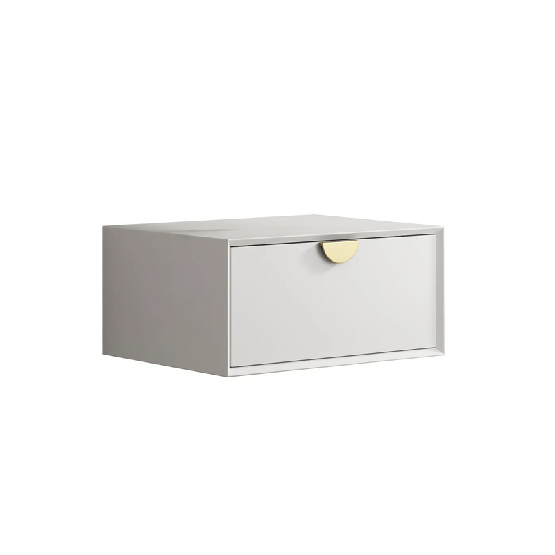 Otti Moonlight White Wall Hung Cabinet