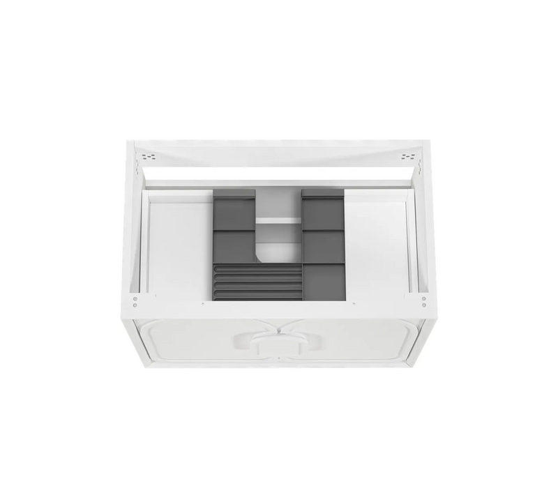 Otti Laguna Mk II Matte White Wall Hung Vanity