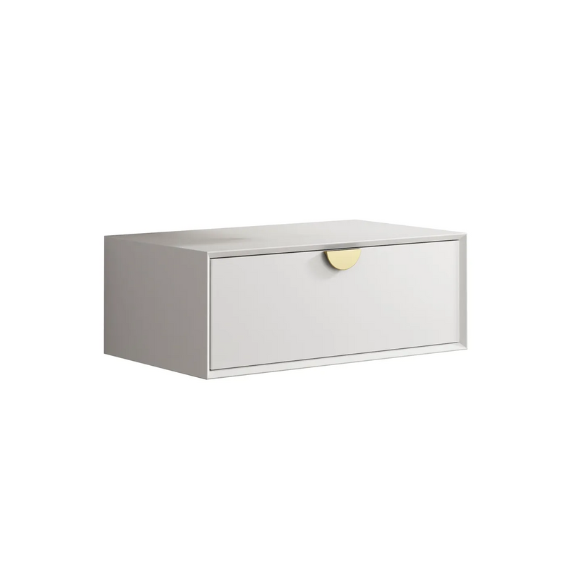 Otti Moonlight White Wall Hung Cabinet