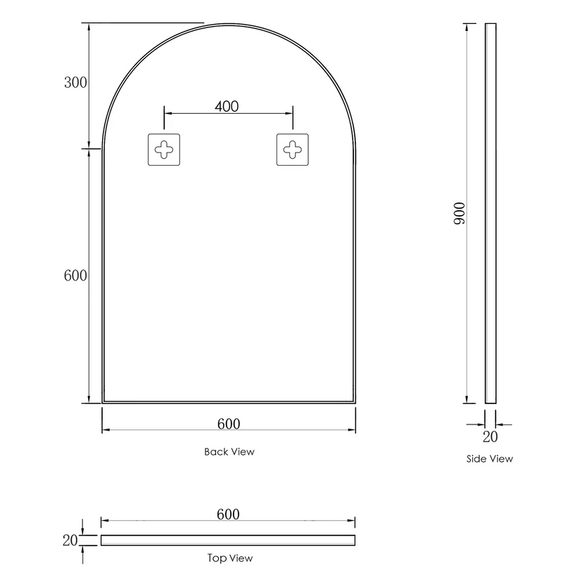 Otti Archie 900x600 Mirrors