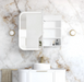 Otti LED Newport White Shaving Cabinet Premium Edition
