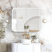 Otti LED Newport White Shaving Cabinet Premium Edition