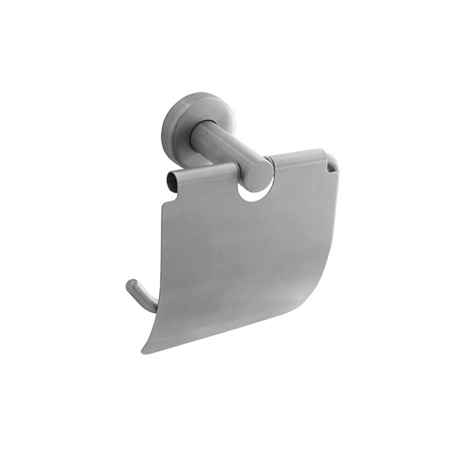Elle Stainless Steel Toilet Roll Holder W Removable Flap
