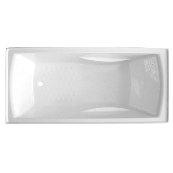 SELECT MKLL ACRYLIC BATH 1520 X 750 X 420 WITH 40MM POP-UP P&W NO OF
