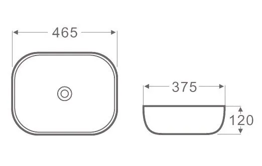Otti Artis 98 Oval Basin