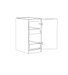 Otti Byron/Bondi Laundry 415 Cabinet with internal Drawer