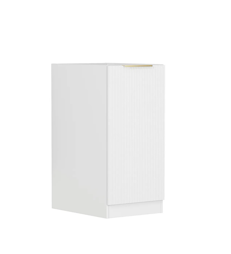 Otti Bondi Laundry Fluted White Base Cabinet