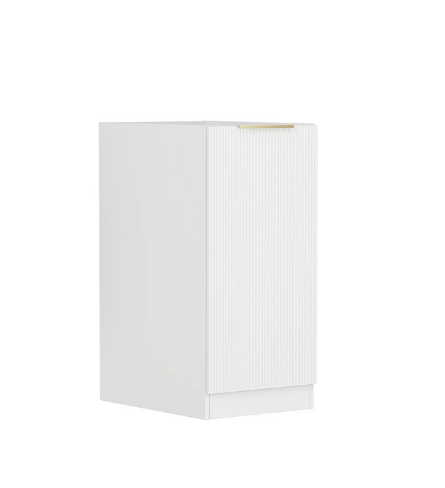 Otti Bondi Laundry Fluted White Base Cabinet