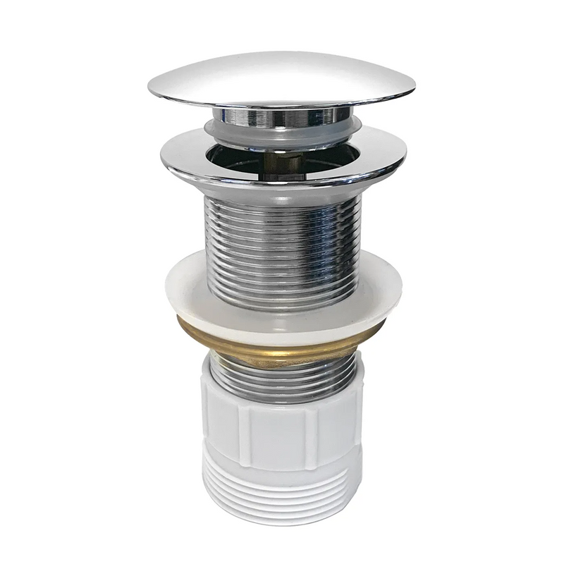 Otti Australia Mushroom 40mm Chrome Pop Up Waste No Overflow