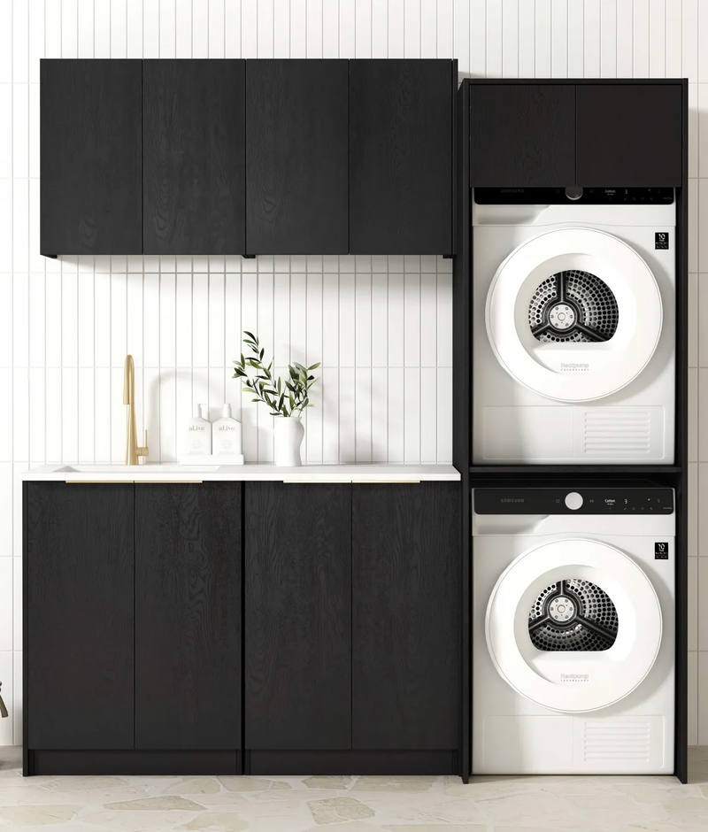 Otti Laundry Kit 1960 Byron/Bondi Oak With Benchtop