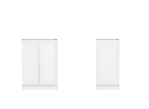 Otti Hampshire White Base Laundry Cabinet with 1060mm Stone Top