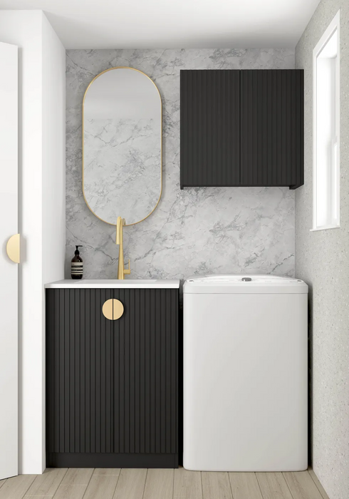 Otti Wall and Base Cabinets Kit 650 Marlo Black