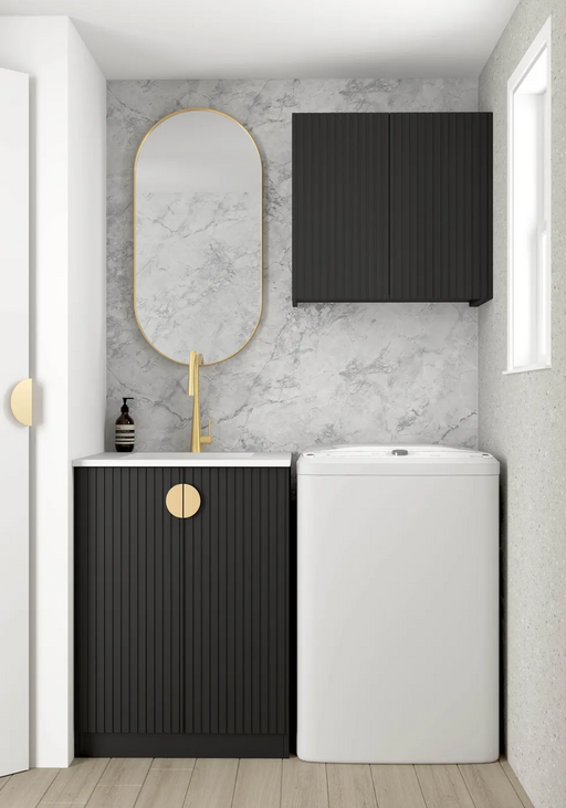 Otti Wall and Base Cabinets Kit 650 Marlo Black