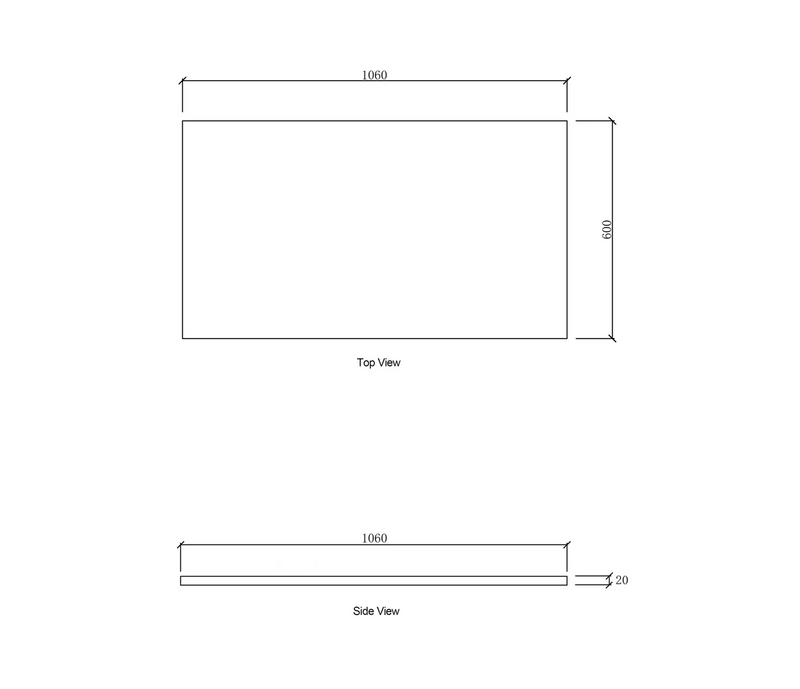 Otti Australia Laundry 1060mm Top