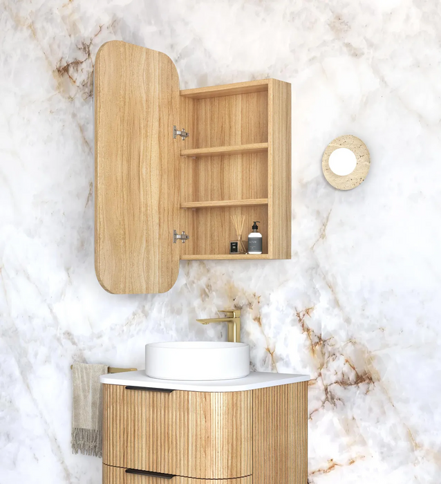 Otti Newport 900x450 White Shaving Cabinet