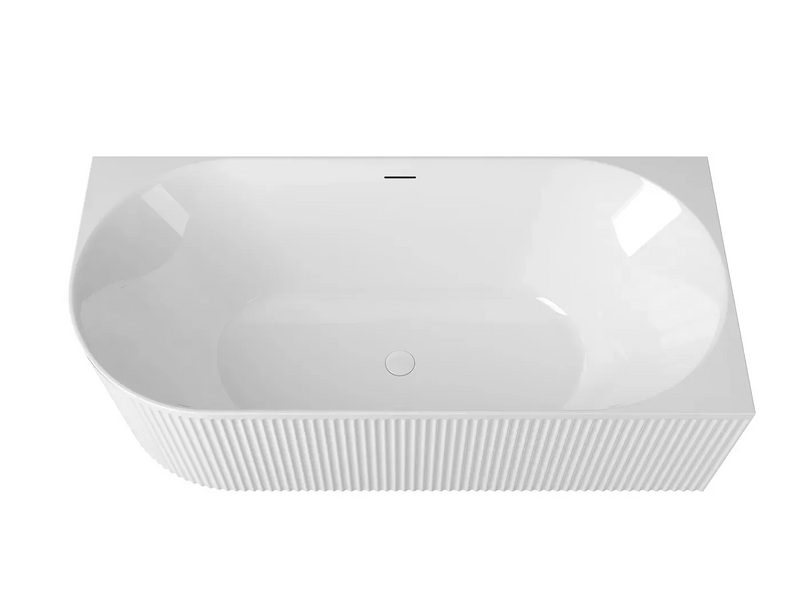Otti Australia Attica Havana Right Corner Bath with Overflow