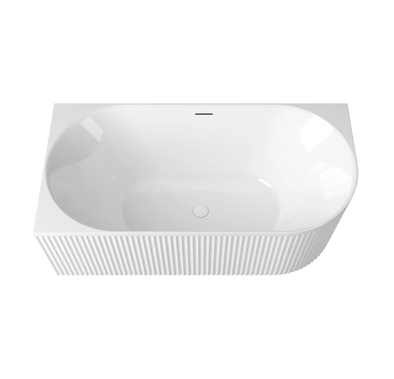 Otti Australia Attica Havana Left Corner Bath with Overflow
