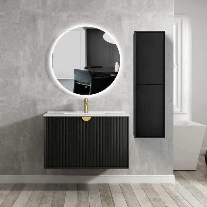 Otti Marlo Tall Boy 350x300x1200 Matte Black