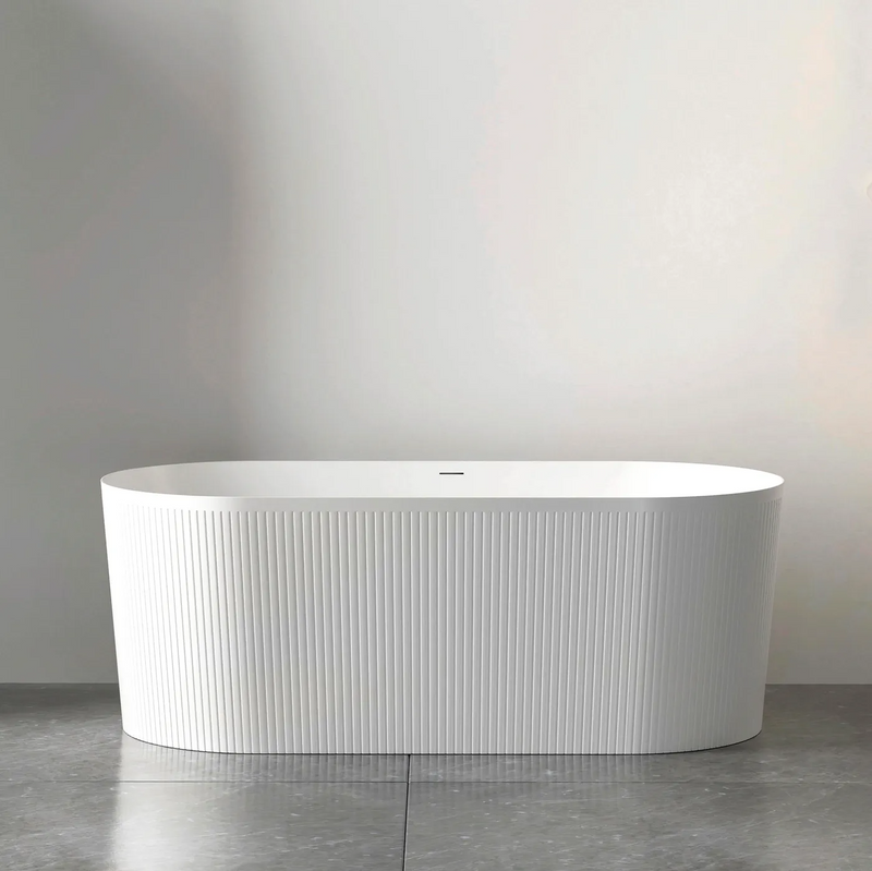 Otti Australia Attica Noosa Freestanding Bath with Overflow