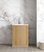 Otti Mini Laundry 650mm Havana Fluted with Stone Top