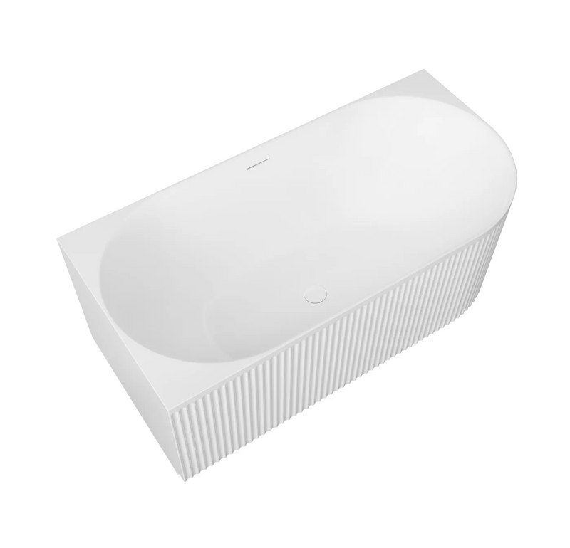 Otti Australia Attica Havana Left Corner Bath with Overflow