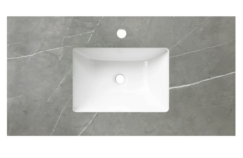 Otti Australia Rock Plate Stone Amani Grey with Undermount Basin 12 O'clock Taphole