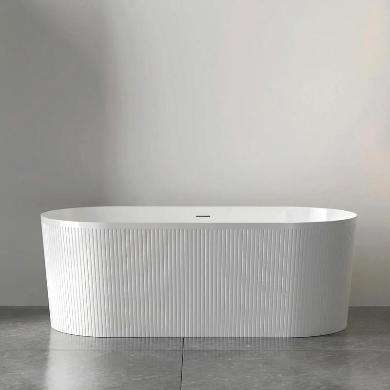 Otti Australia Attica Noosa Freestanding Bath with Overflow