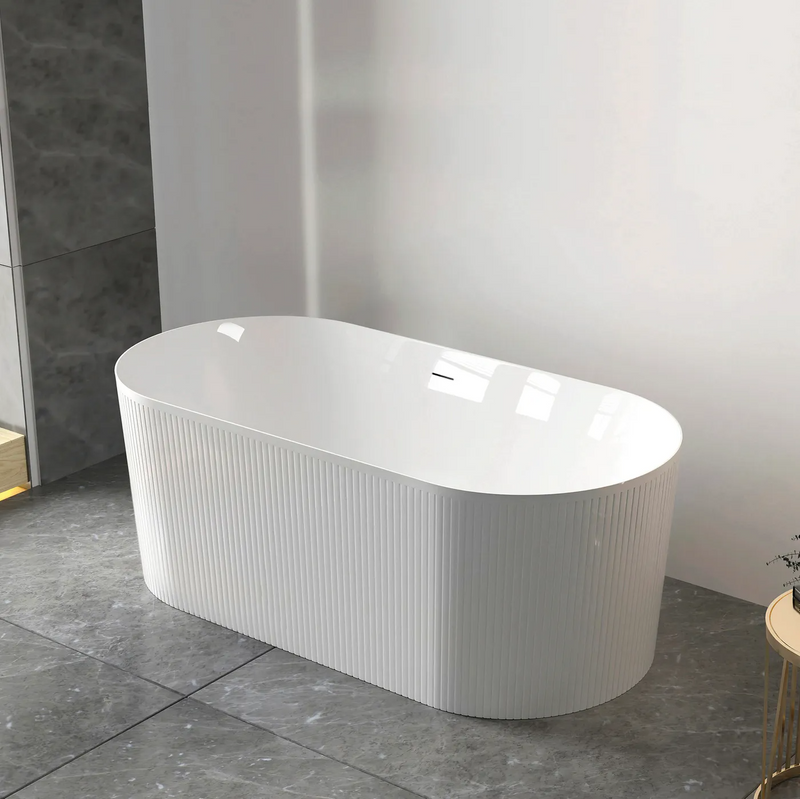 Otti Australia Attica Noosa Freestanding Bath with Overflow
