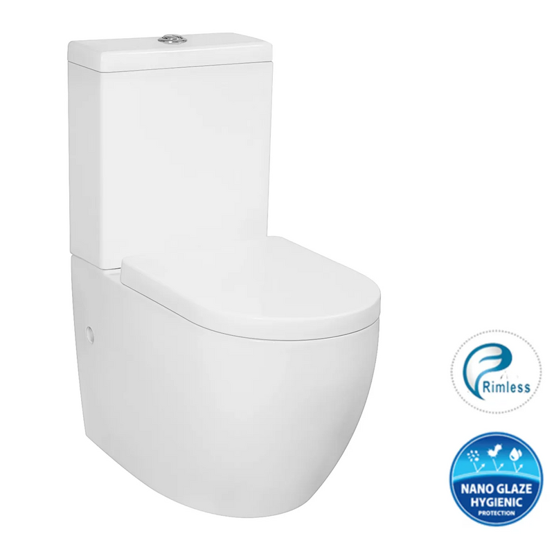 Otti Australia Deluso Rimless Toilet Suite