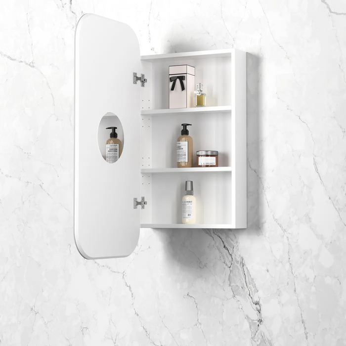 Otti Newport 900x450 White Shaving Cabinet