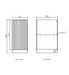 Otti Havana Laundry Fluted Base Cabinet