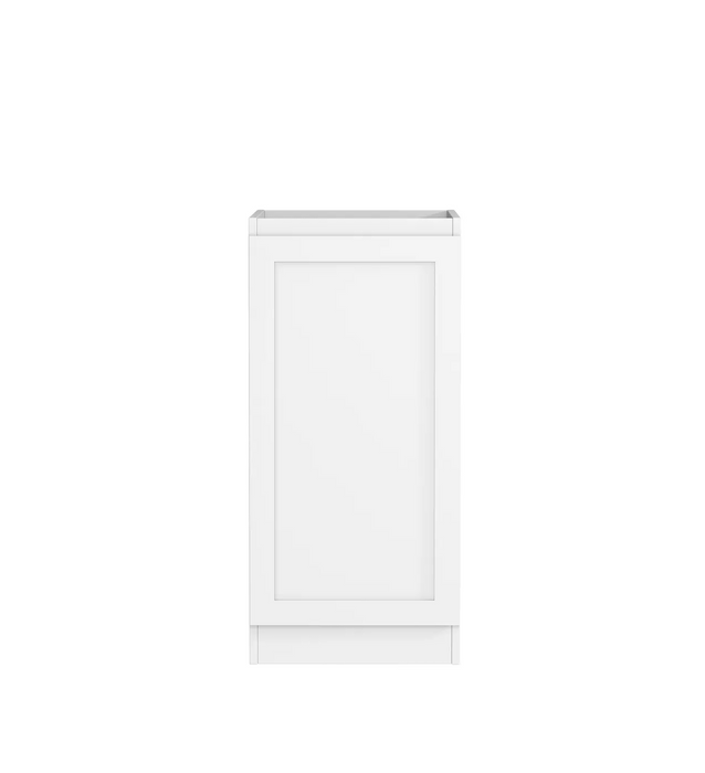 Otti Hampton Laundry 415 White Base Cabinet with internal Drawer