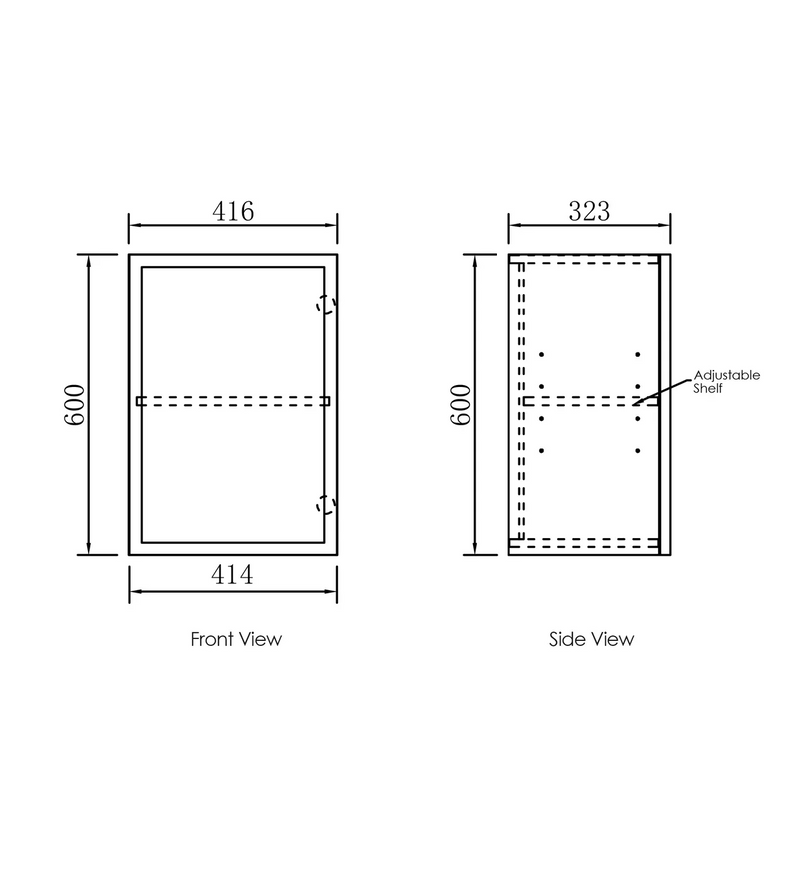 Otti Hampshire Laundry Wall Cabinet