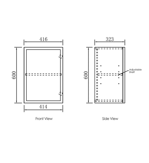 Otti Hampshire Laundry Wall Cabinet