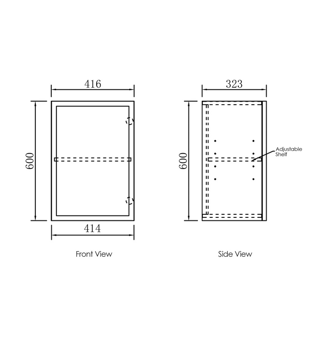 Otti Hampshire Laundry Wall Cabinet