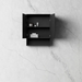 Otti Marlo Matte Black Shaving Cabinet