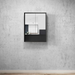 Otti Marlo Matte Black Shaving Cabinet