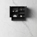 Otti Marlo Matte Black Shaving Cabinet