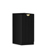 Otti Marlo Laundry 415 Fluted Black Base Cabinet with internal Drawer