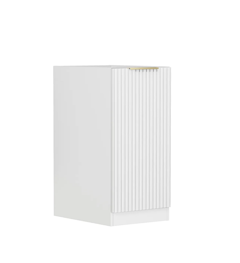 Otti Noosa Laundry Fluted White Base Cabinet