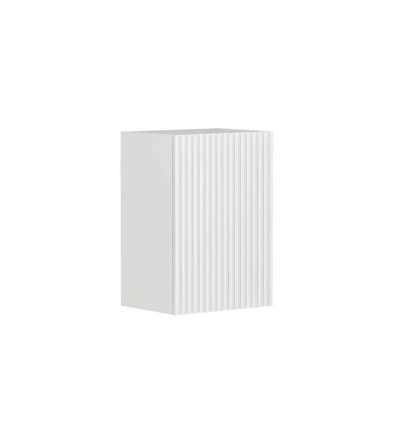 Otti Noosa Laundry Fluted White Wall Cabinet