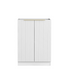 Otti Noosa Laundry Fluted White Base Cabinet