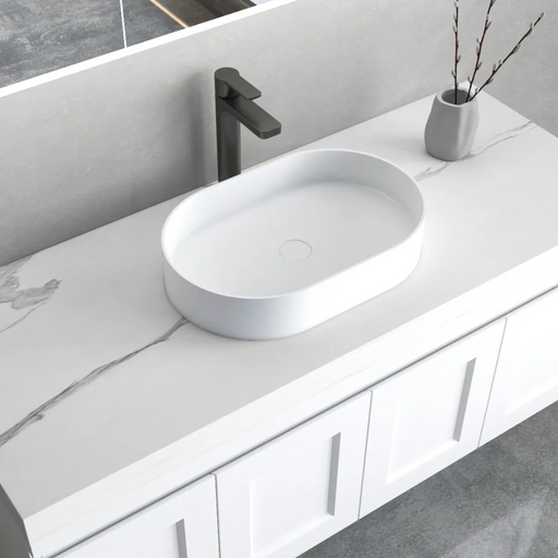 Otti Noosa Solid Surface 585x385x110 Matte White Basin NF