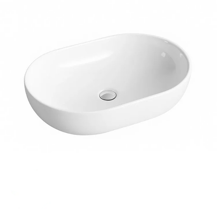 Otti Artis Oval Above Counter Gloss White Basin